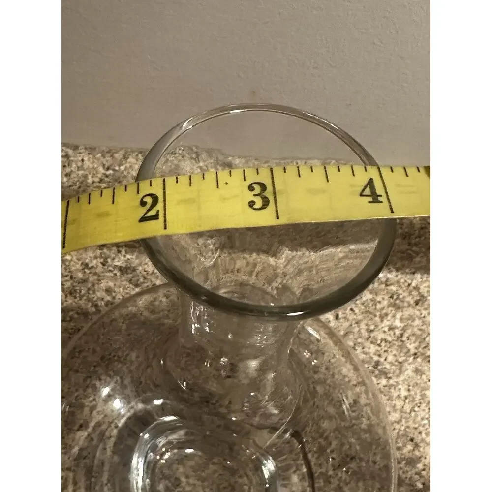Southern Living at Home Hampton Decanter Handmade Glass With Stunning Stopper